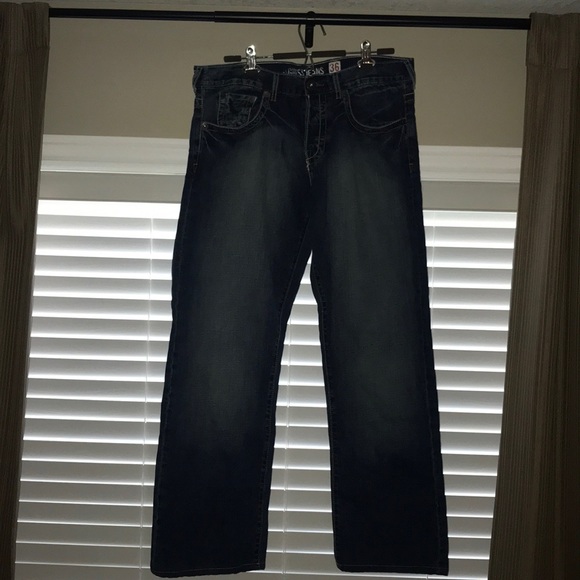 Men’s Guess Low Rise Straight Leg Jeans - Picture 6 of 7